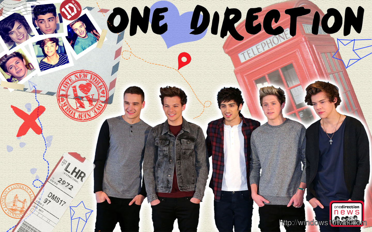 One Direction Wallpaper Free Download
