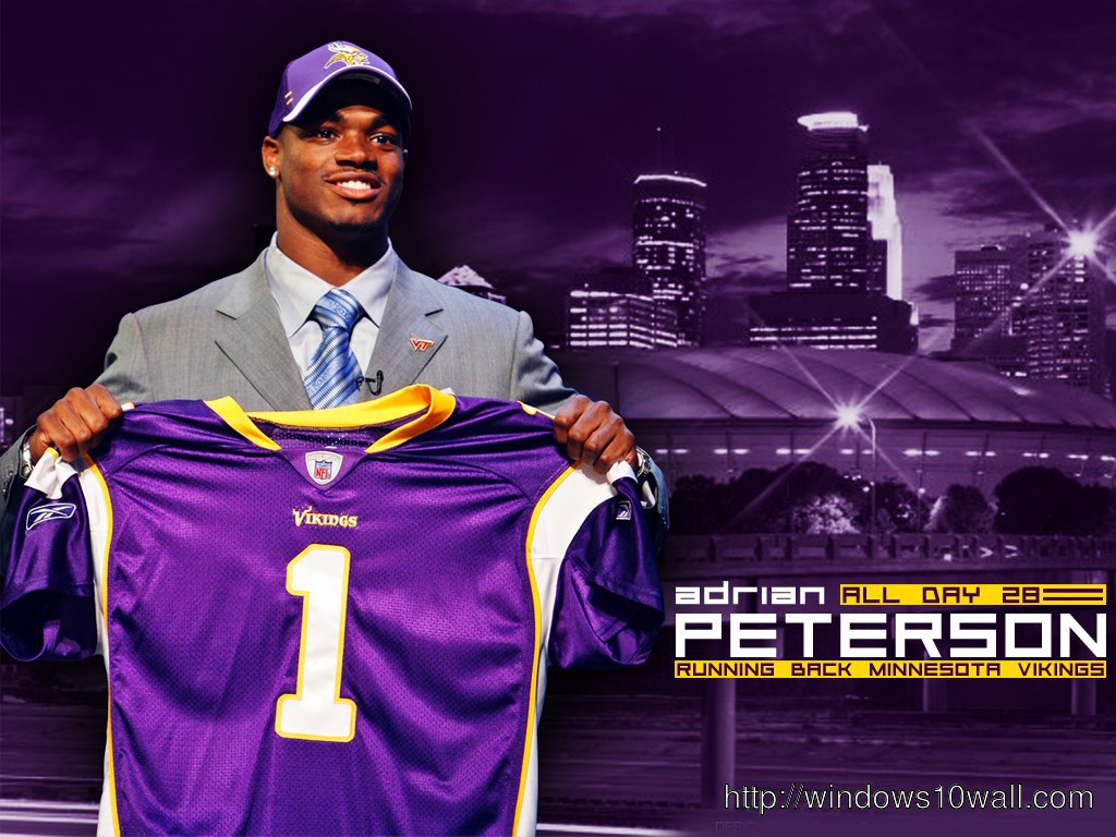 Adrian Peterson Desktop Wallpaper