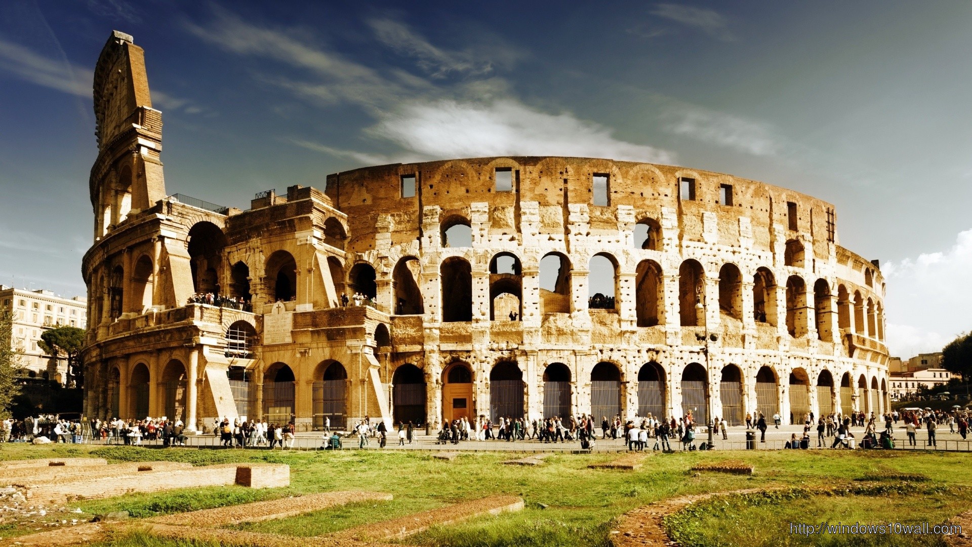 Colosseum Hd Wallpaper