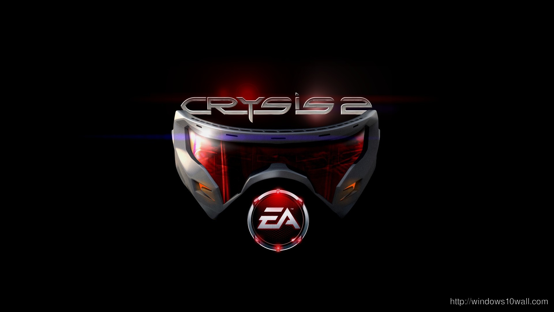Crysis Logo Background Wallpaper