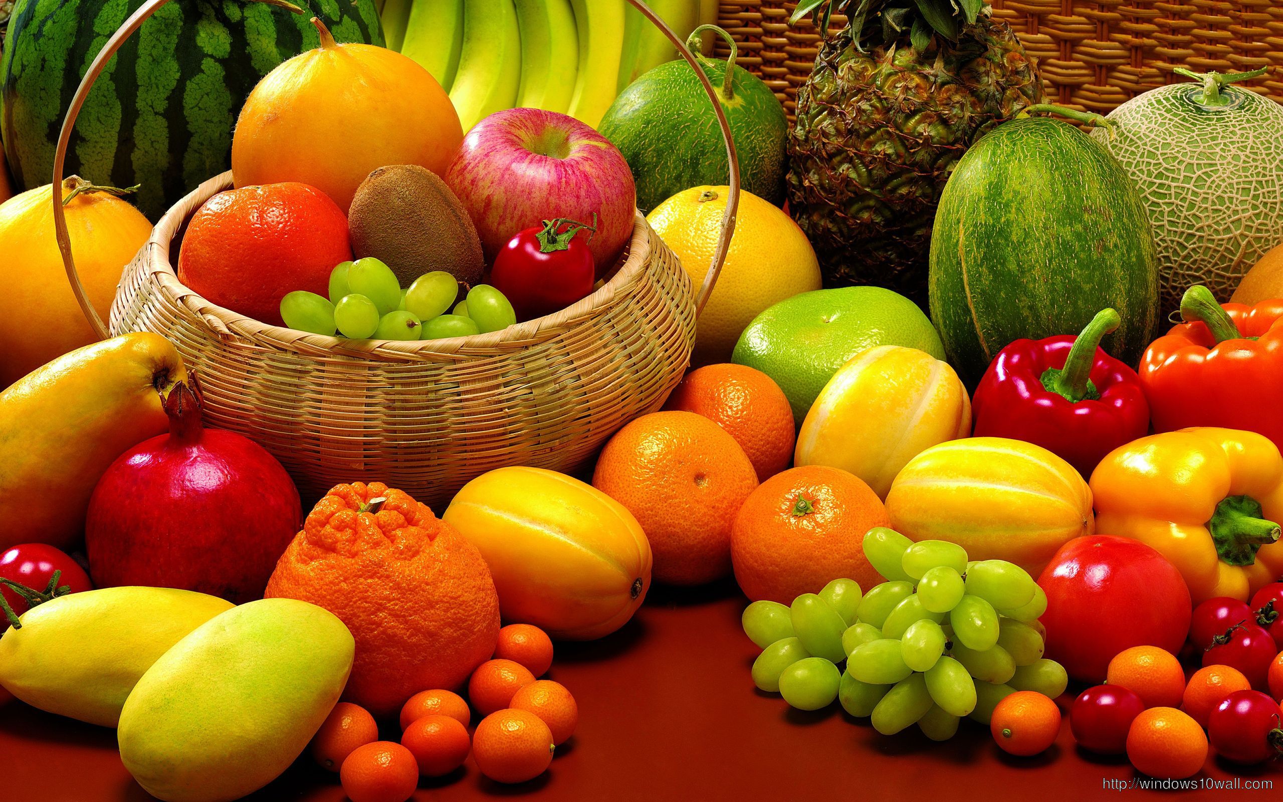 Fruits Background Wallpaper